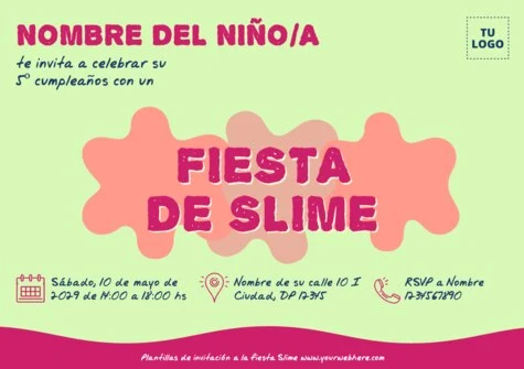 Edita un flyer de Slime