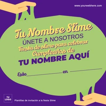 Edita un flyer de Slime