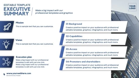 Edit an Executive Summary