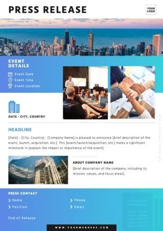 Edit a Press Release