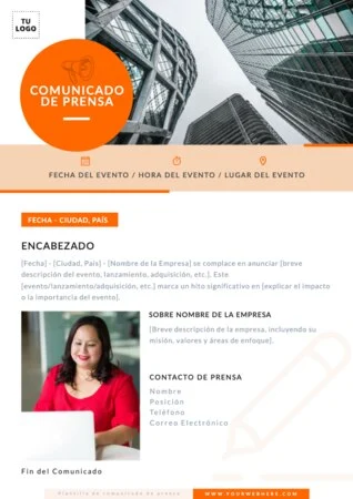 Edita una nota de prensa