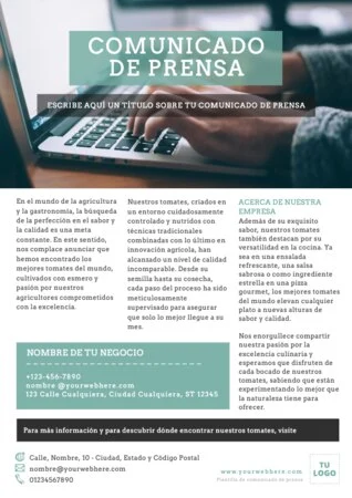 Edita una nota de prensa