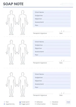 Edit a SOAP charting template