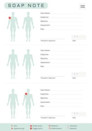 Edit a SOAP charting template