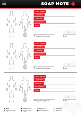 Edit a SOAP charting template