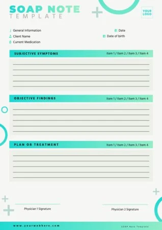 Edit a SOAP charting template