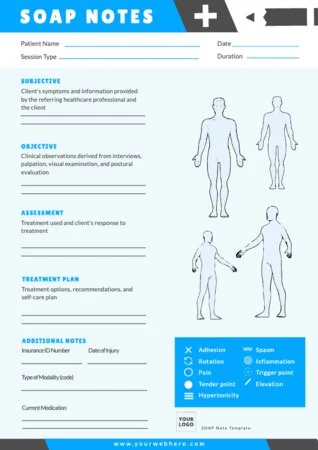 Edit a SOAP charting template