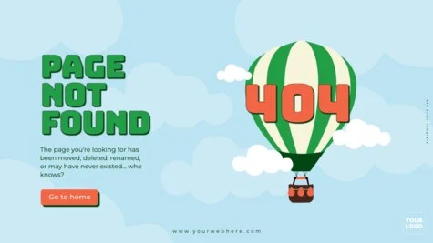 Edit a 404 landing page