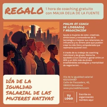 Edita un banner de Igualdad Salarial