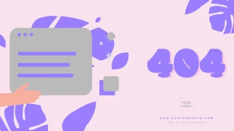 Edit a 404 landing page