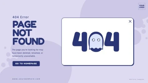 Edit a 404 landing page
