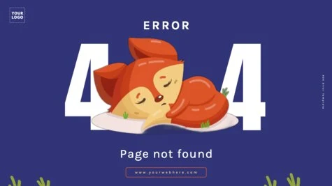 Edit a 404 landing page