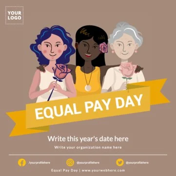 Edit a banner on Equal Pay