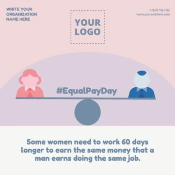 Edit a banner on Equal Pay