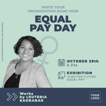 Edit a banner on Equal Pay