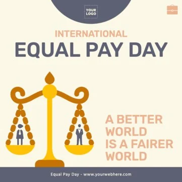 Edit a banner on Equal Pay