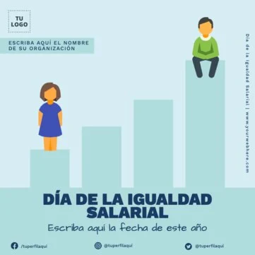 Edita un banner de Igualdad Salarial