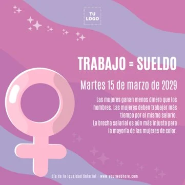 Edita un banner de Igualdad Salarial