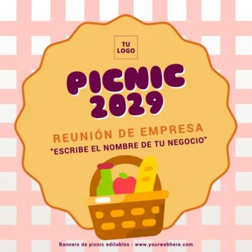 Edita un flyer de Picnic
