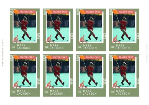 Edit a sports trading card