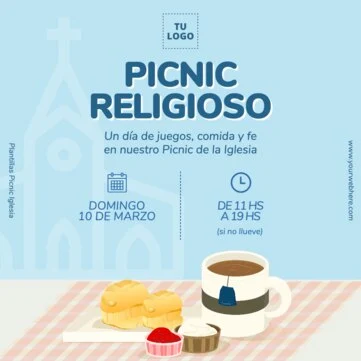 Edita un flyer de Picnic