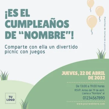 Edita un flyer de Picnic