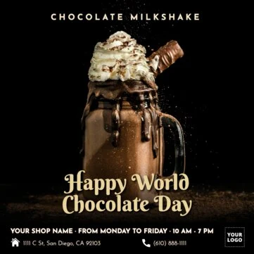 Edita un modello per il Chocolate Day