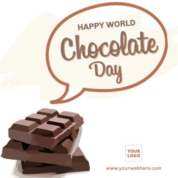 Edita un modello per il Chocolate Day