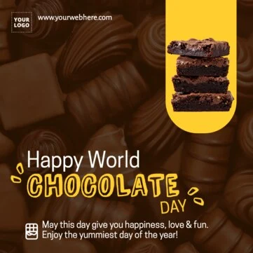 Edita un modello per il Chocolate Day