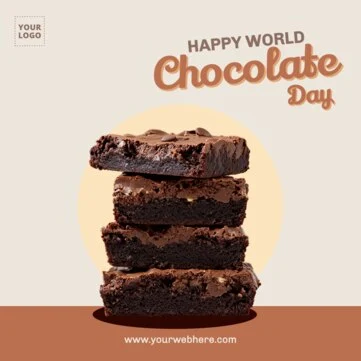 Edita un modello per il Chocolate Day