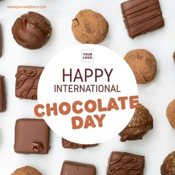 Edita un modello per il Chocolate Day