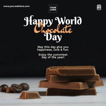 Edita un modello per il Chocolate Day