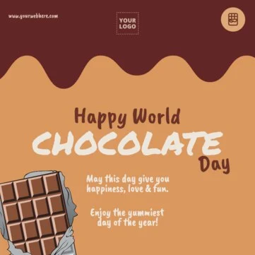 Edita un modello per il Chocolate Day