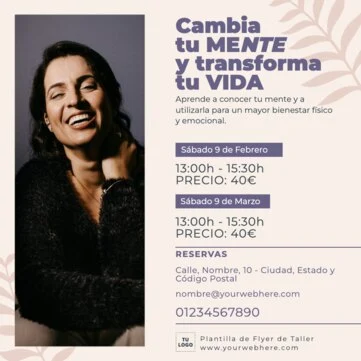 Edita un diseño de psicología