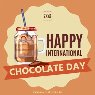 Edita un modello per il Chocolate Day