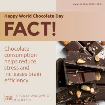 Edit a Chocolate Day template