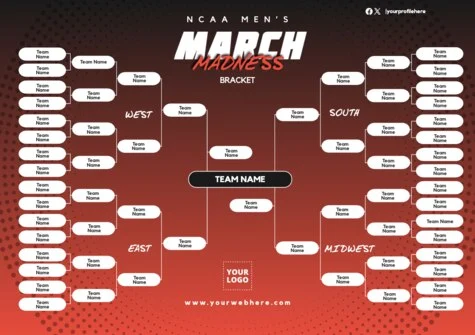 Edit a design for March Madness