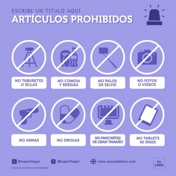 Edita un póster de items prohibidos