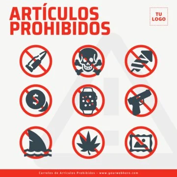 Edita un póster de items prohibidos