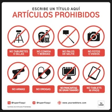 Edita un póster de items prohibidos
