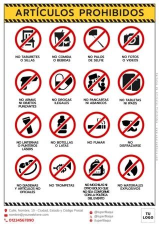 Edita un póster de items prohibidos