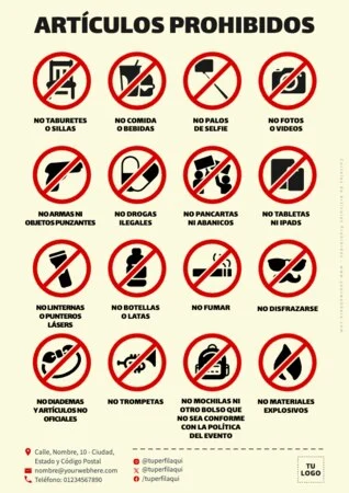 Edita un póster de items prohibidos