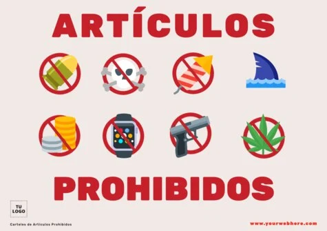 Edita un póster de items prohibidos