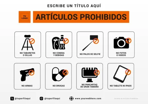 Edita un póster de items prohibidos