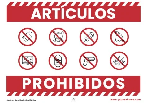 Edita un póster de items prohibidos