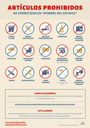 Edita un póster de items prohibidos