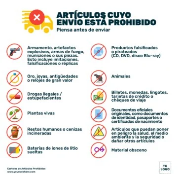 Edita un póster de items prohibidos