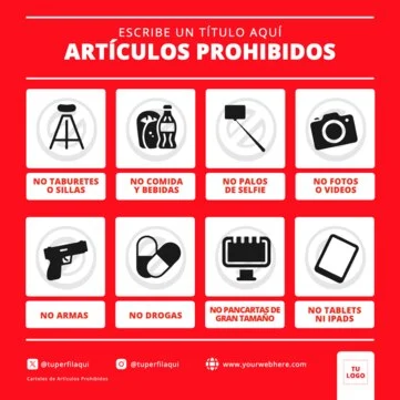 Edita un póster de items prohibidos