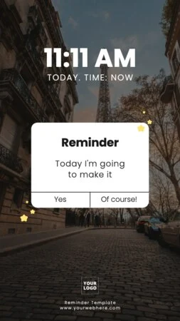 Free Reminder Templates To Customize Free Reminder Templates To Customize