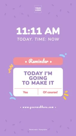 Free Reminder Templates To Customize Free Reminder Templates To Customize